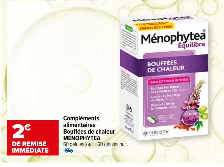 compléments alimentaires bouffées de chaleur ménophytea