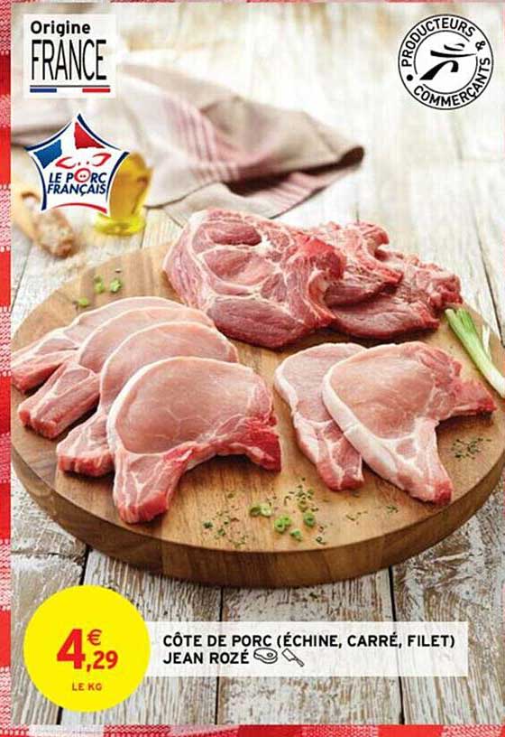 côte de porc jean rozé