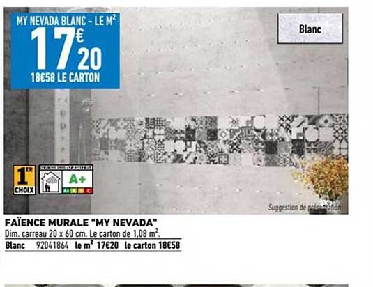 Faïence Murale My Nevada