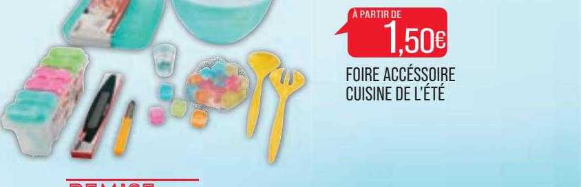 foire accéssoire cuisine de l'été