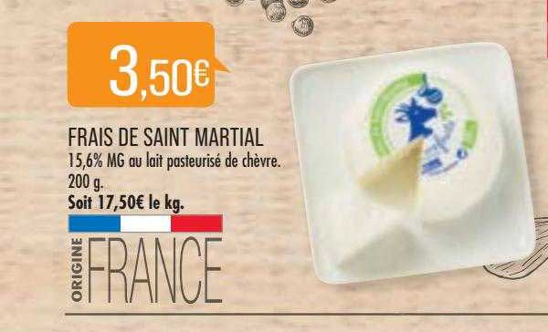 Frais De Saint Martial