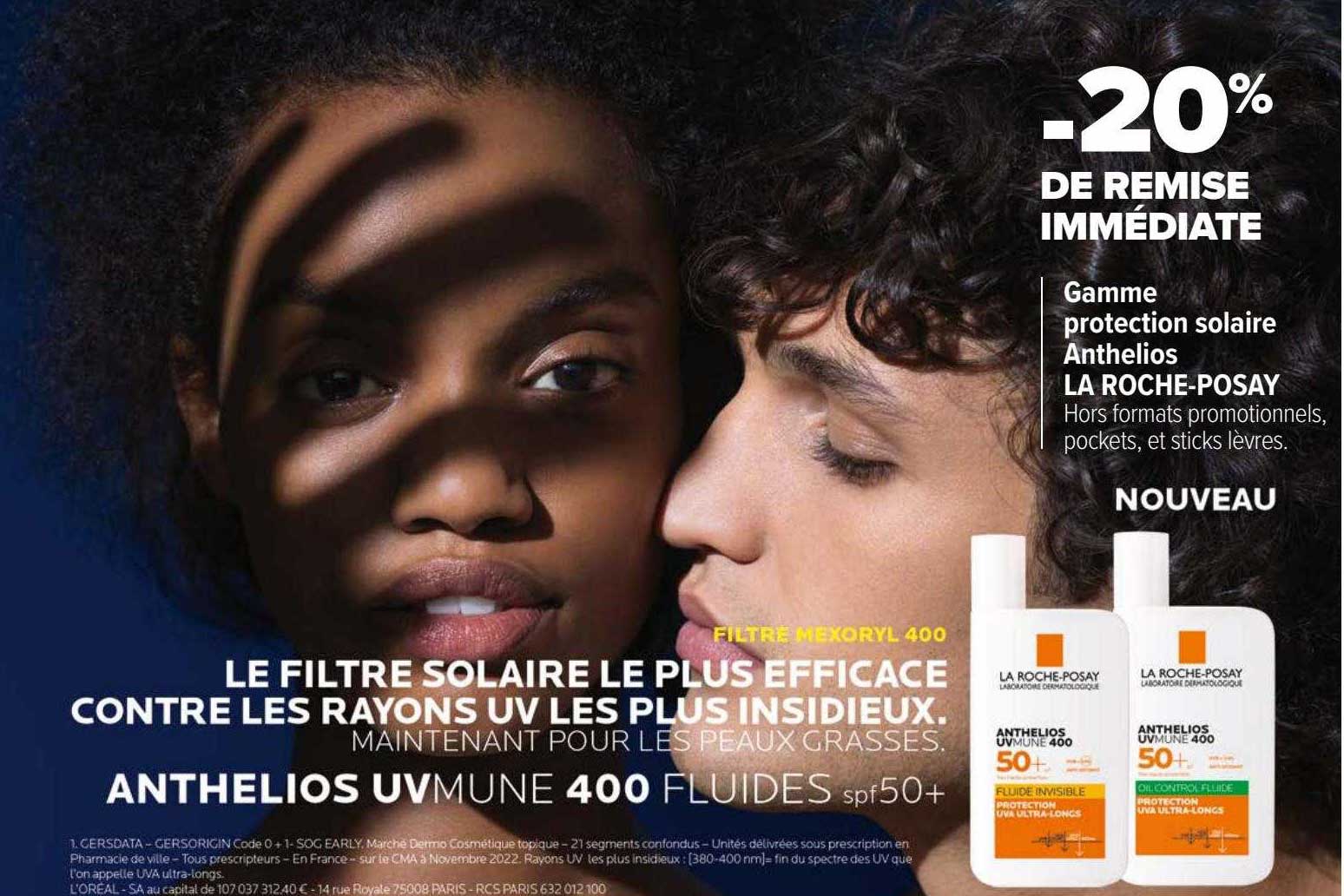 gamme protection solaire anthelios la roche-posay