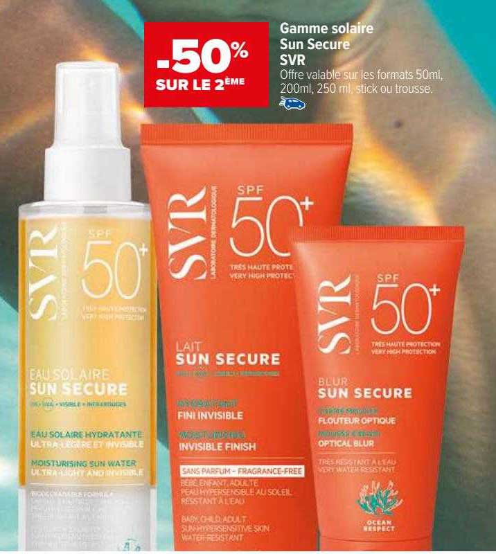 gamme solaire sun secure svr