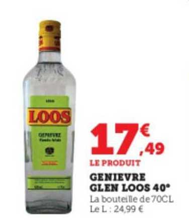 genièvre glen loos 40°