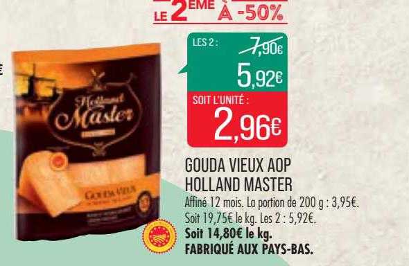 gouda vieux aop holland master