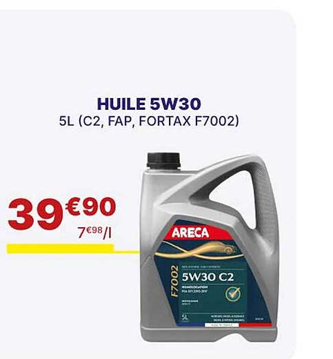 Huile 5w30 Areca