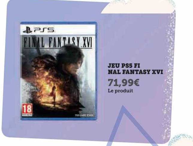 Jeu Ps5 Final Fantasy Xvi