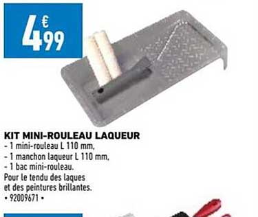 kit mini-rouleau laqueur
