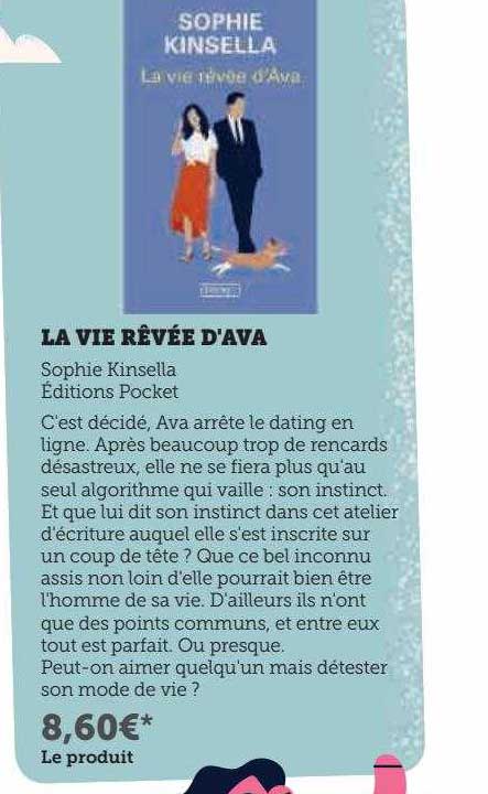 La Vie Rêvée D'ava Sophie Kinsella