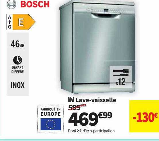lave-vaisselle bosch
