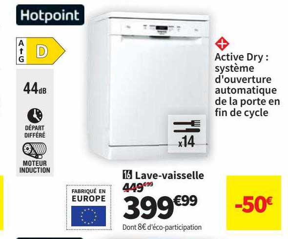 lave-vaisselle hotpoint