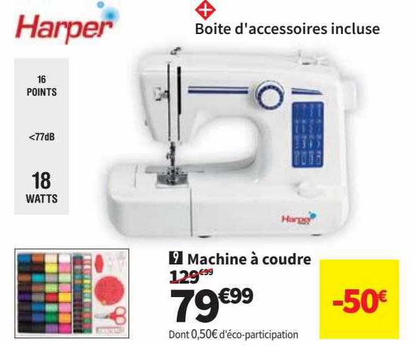 machine à coudre harper