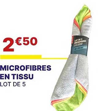 Microfibres En Tissue Lot De 5