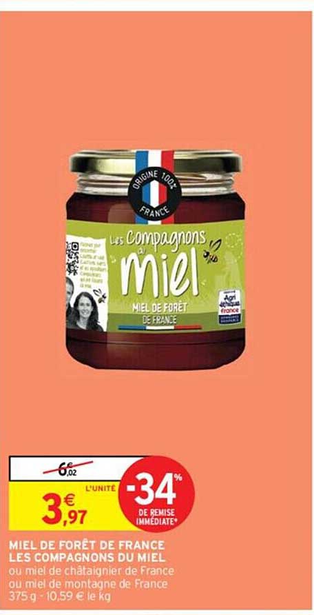 miel de forêt de france les compagnons du miel