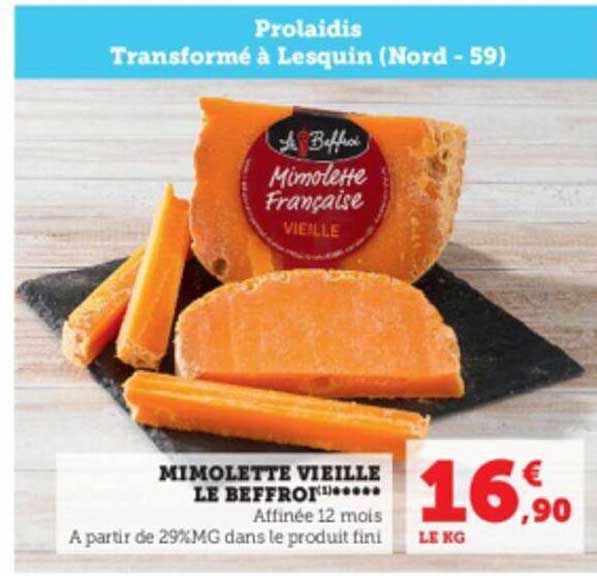 mimolette vieilles le beffroi