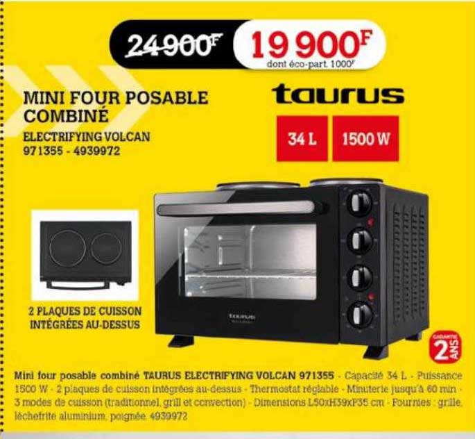 Mini Four Posable Combiné Taurus