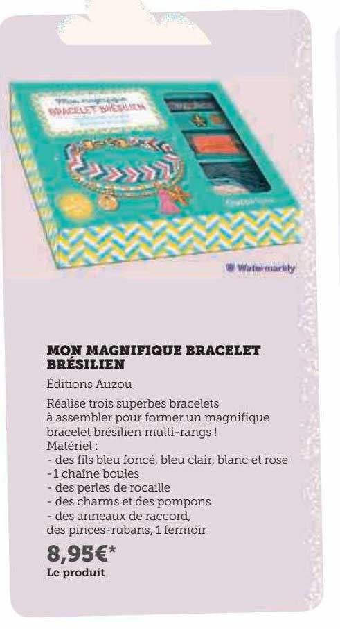 mon magnifique bracelet brésilien