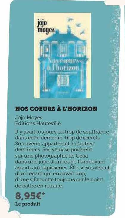 nos coeurs à l'horizon jojo moyes