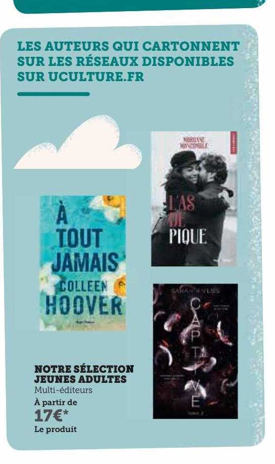 notre sélection jeunes adultes