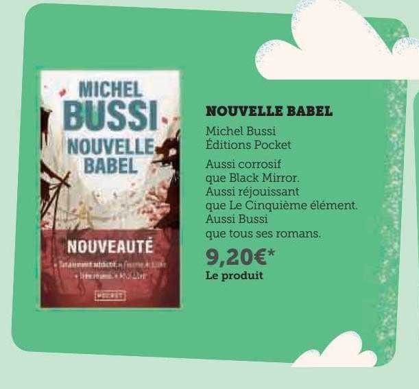 nouvelle babel michel bussi