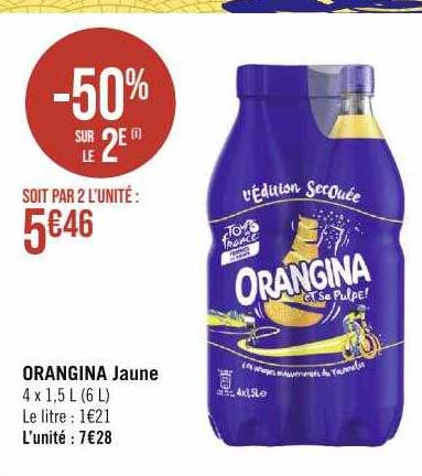 Orangina Jaune