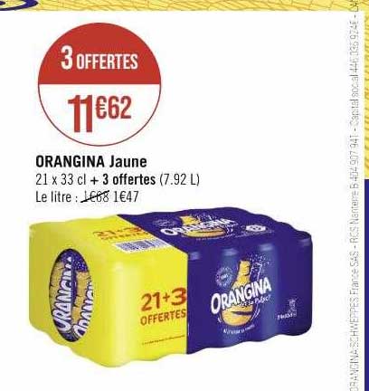 Orangina Jaune