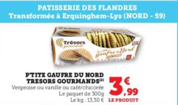 p'tite gaufre du nord trésors gourmands