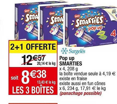 Pop Up Smarties