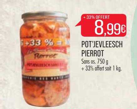 pot-jevleesch pierrot