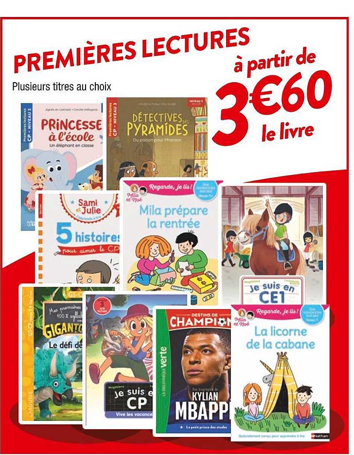 premières lectures