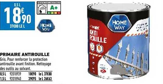 primaire antirouille