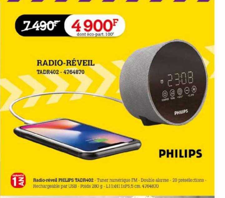 radio-réveil philips