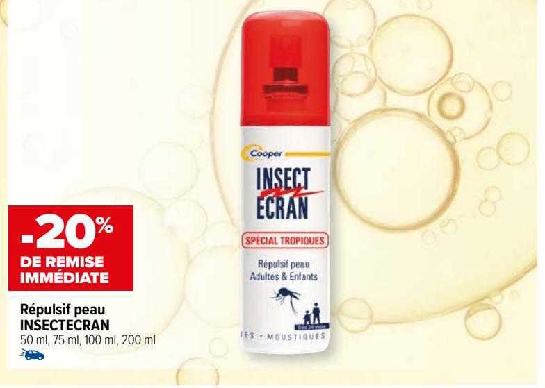 Répulsif Peau Insectecran