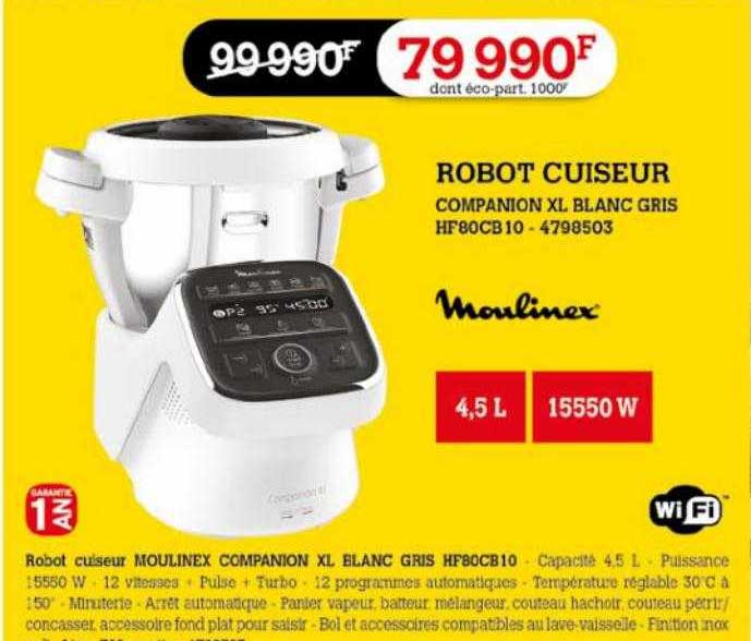 Robot Cuiseur Moulinex