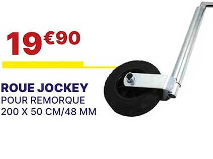 roue jockey pour remorque