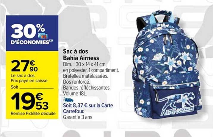 sac à dos bahia airness