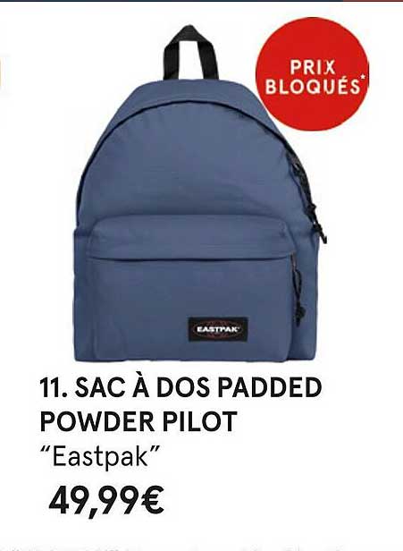 sac à dos padded powder pilot "eastpak"