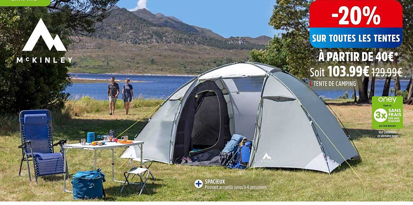 tente de camping mc kinley