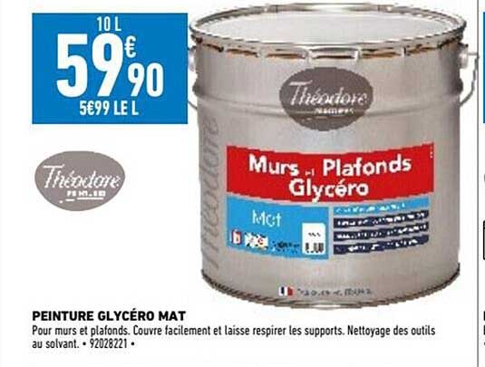 théodore peinture glycéro mat