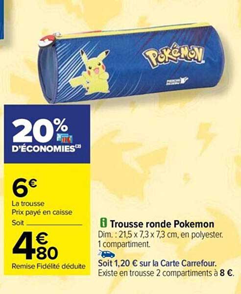 Trousse Ronde Pokémon