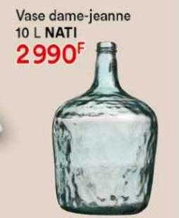 Vase Dame-jeanne 10l Nati