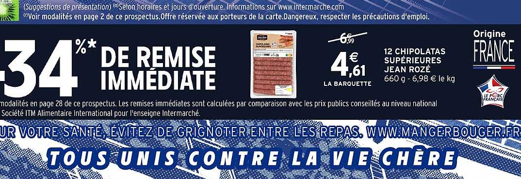 12 CHIPOLATAS SUPÉRIEURES JEAN ROZÉ