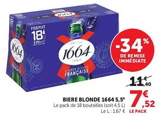 1664 Bière blonde