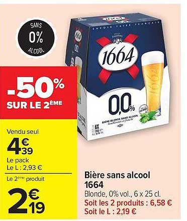 1664 Bière sans alcool