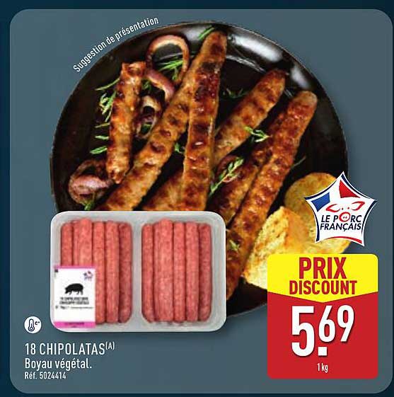 18 CHIPOLATAS