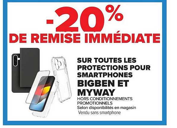 20% DE REMISE IMMÉDIATE