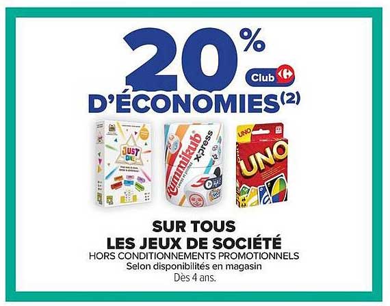 20% D'ÉCONOMIES
