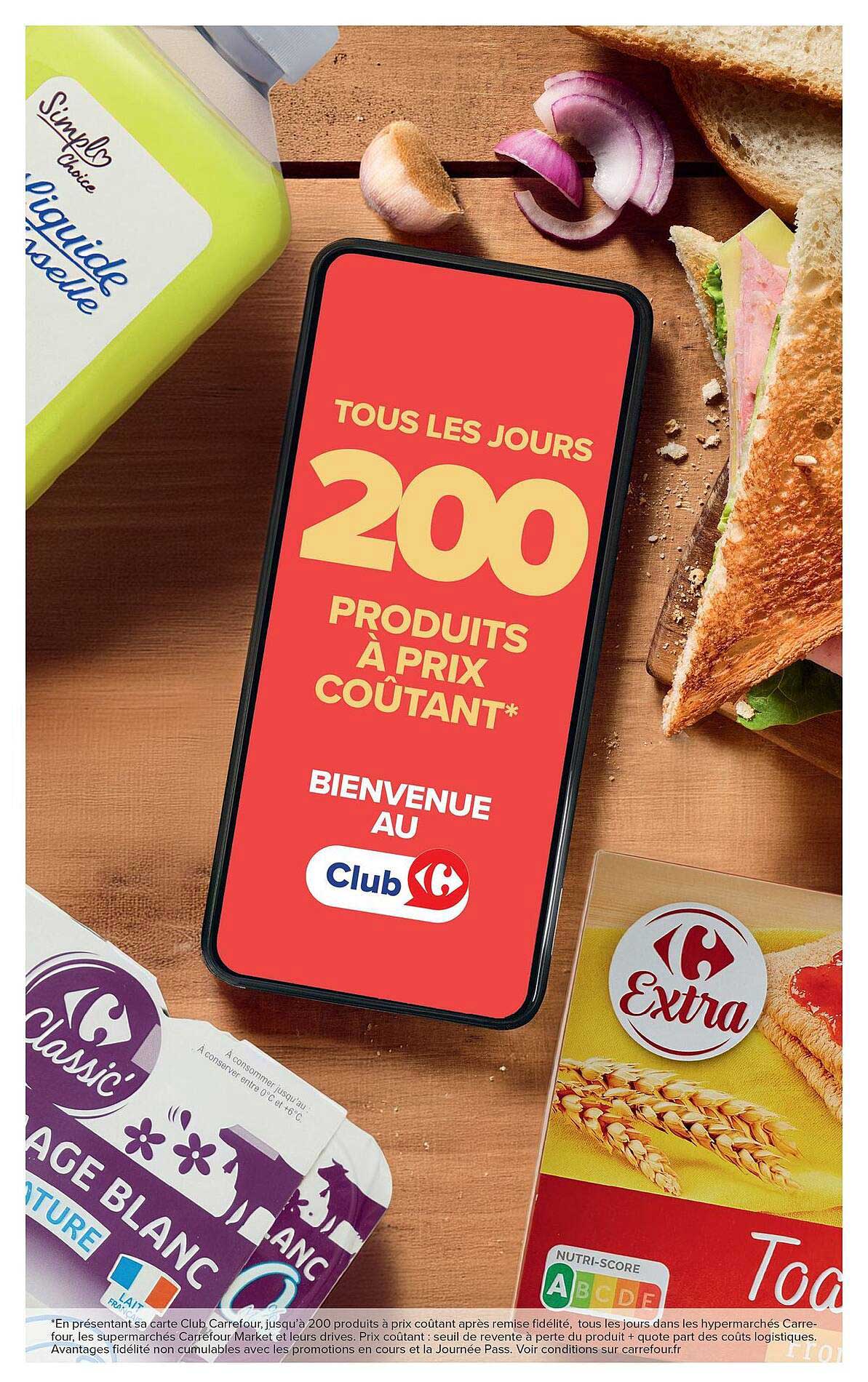 200 PRODUITS À PRIX COÛTANT