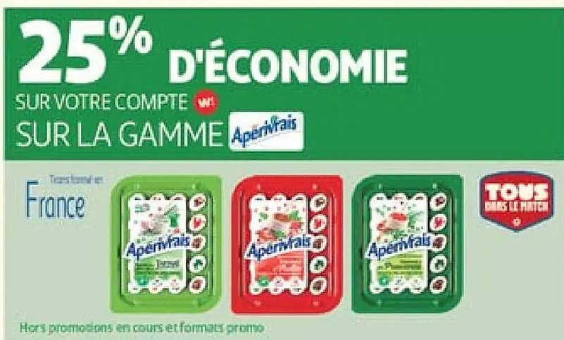 25% D'ÉCONOMIE