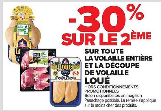 30% SUR LE 2ÈME